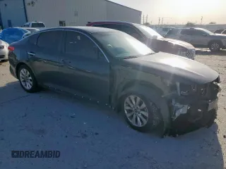 2016 Kia Optima LX with VIN 5XXGT4L38GG077310, listed as a Copart auction lot 57438535 with 113,047 mi miles and Salvage title. Bid and sale history available at DreamBid. Image 4.