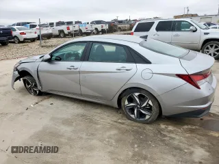2023 Hyundai Elantra SEL with VIN 5NPLS4AG1PH119733, listed as a Copart auction lot 45302185 with 28,438 mi miles and Salvage Title. Bid and sale history available at DreamBid. Image 2.