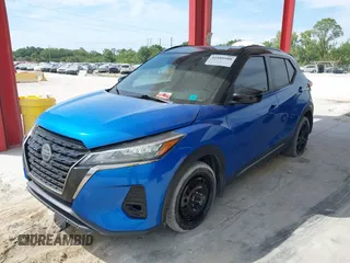 2021 Nissan Kicks SR with VIN 3N1CP5DV2ML498807, listed as a IAAI auction lot 41880588 with 92,794 mi miles and . Bid and sale history available at DreamBid. Image 17.