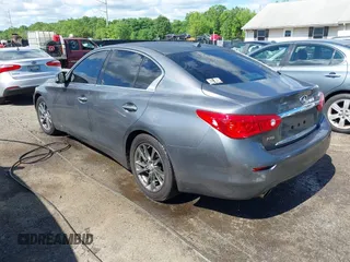2015 Infiniti Q50 Premium with VIN JN1BV7AR7FM409374, listed as a IAAI auction lot 42202230 with 79,453 mi miles and . Bid and sale history available at DreamBid. Image 3.