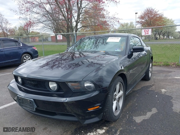 2010 Ford Mustang GT with VIN 1ZVBP8CH7A5159281, listed as a IAAI auction lot 42014249 with 191,653 mi miles. Bid and sale history available at carsss.com. Image 18.