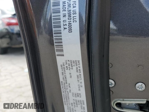 2021 Jeep Cherokee Altitude with VIN 1C4PJMLB9MD140093, listed as a Copart auction lot 58825095 with 79,896 mi miles and Salvage title. Bid and sale history available at DreamBid. Image 12.