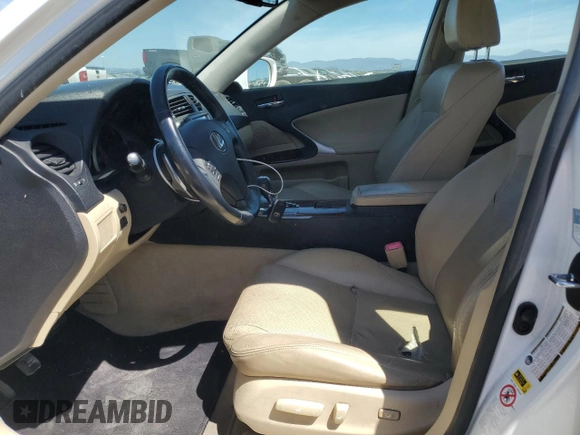 2007 Lexus IS 250 z VIN JTHBK262575044420, wystawiony jako Copart lot #55859195 z przebiegiem 155 623 mil mil oraz Szkoda całkowita • Salvage title. Historia ofert i sprzedaży dostępna na DreamBid. Obrazek 7.