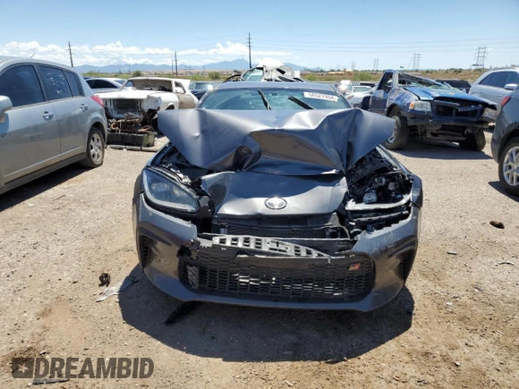 2023 Toyota GR86 Premium with VIN JF1ZNBF12P8760694, listed as a Copart auction lot 68527454 with 15,827 mi miles and Salvage Title. Bid and sale history available at carsss.com. Image 5.