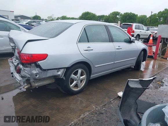 2005 Honda Accord EX with VIN 1HGCM56745A012576, listed as a IAAI auction lot 41888898 with 185,958 mi miles and . Bid and sale history available at DreamBid. Image 4.