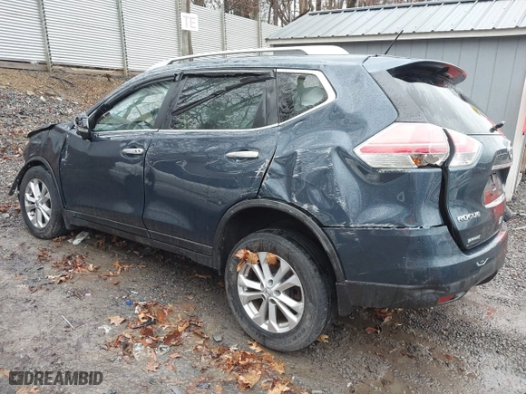 2016 Nissan Rogue S with VIN KNMAT2MV3GP682192, listed as a IAAI auction lot 41211416 with 96,111 mi miles. Bid and sale history available at carsss.com. Image 3.