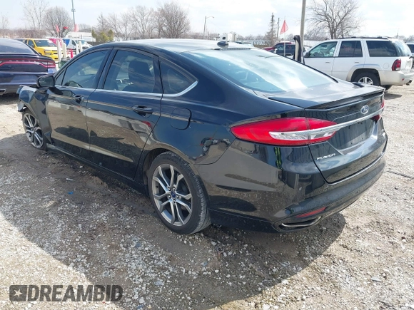 2017 Ford Fusion SE with VIN 3FA6P0H90HR253779, listed as a IAAI auction lot 41893736 with 165,995 mi miles. Bid and sale history available at carsss.com. Image 3.