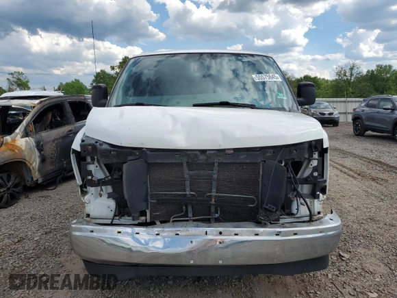 2017 Chevrolet Express Passenger LT with VIN 1GAZGPFF8H1124989, listed as a Copart auction lot 55575645 with 208,783 mi miles and Salvage title. Bid and sale history available at DreamBid. Image 5.