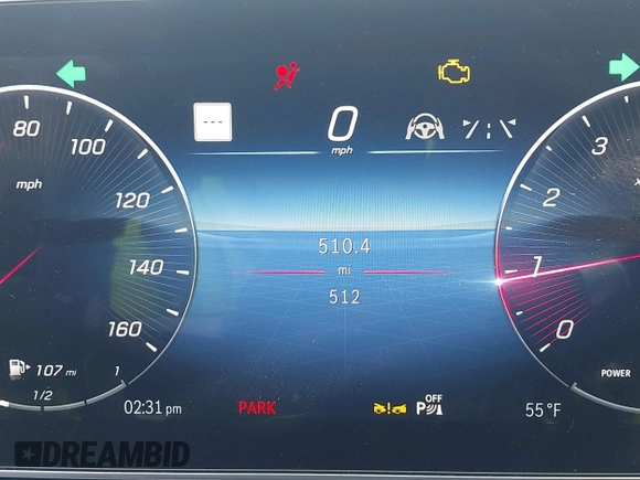 2024 Mercedes-Benz C 300 with VIN W1KAF4HB1RR162332, listed as a IAAI auction lot 40528259 with 512 mi miles and . Bid and sale history available at DreamBid. Image 15.
