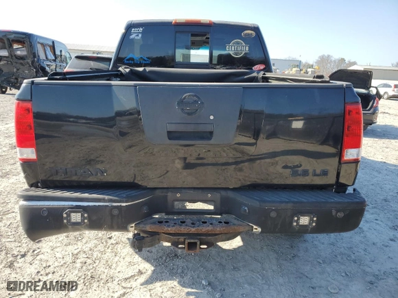 2004 Nissan Titan LE with VIN 1N6AA07B34N507277, listed as a Copart auction lot 48159745 with 265,348 mi miles and Salvage Title. Bid and sale history available at carsss.com. Image 6.