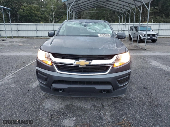2016 Chevrolet Colorado 2WD WT with VIN 1GCGSBE37G1111642, listed as a Copart auction lot 75549394 with 196,348 mi miles and Salvage Title. Bid and sale history available at carsss.com. Image 5.