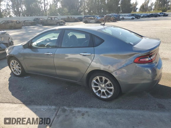 2013 Dodge Dart Limited with VIN 1C3CDFCA9DD151401, listed as a Copart auction lot 50541205 with 82,501 mi miles and Salvage Title. Bid and sale history available at carsss.com. Image 2.