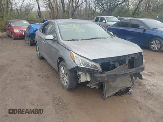 2017 Hyundai Sonata 2.4L z VIN 5NPE24AF1HH520605, wystawiony jako IAAI lot #40844185 z przebiegiem 178 208 mil mil oraz . Historia ofert i sprzedaży dostępna na DreamBid. Obrazek 1.