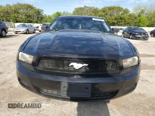 2011 Ford Mustang V6 with VIN 1ZVBP8AM9B5105689, listed as a Copart auction lot 53954605 with 137,438 mi miles and Salvage Title. Bid and sale history available at carsss.com. Image 5.