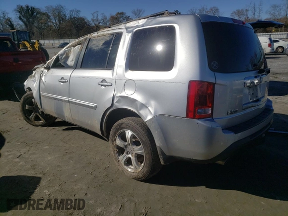 2014 Honda Pilot EX-L with VIN 5FNYF3H58EB022078, listed as a Copart auction lot 84712544 with 136,489 mi miles and Salvage Title. Bid and sale history available at carsss.com. Image 2.