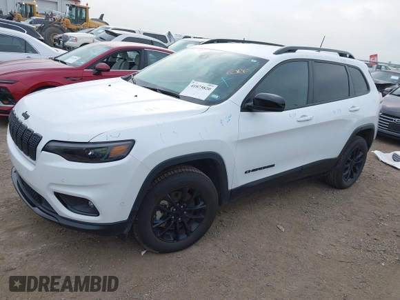 2023 Jeep Cherokee Altitude Lux with VIN 1C4PJMMB6PD112545, listed as a IAAI auction lot 41875820 with 53,559 mi miles. Bid and sale history available at carsss.com. Image 2.