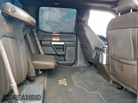 2017 Ford F-250 Lariat with VIN 1FT7W2BT4HEE31276, listed as a Copart auction lot 58258985 with 287,839 mi miles and Salvage title. Bid and sale history available at DreamBid. Image 10.