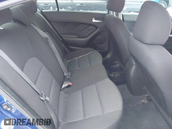 2017 Kia Forte LX with VIN 3KPFK4A7XHE057087, listed as a IAAI auction lot 41633624 with 82,829 mi miles. Bid and sale history available at carsss.com. Image 8.