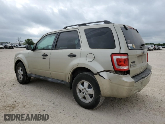 2011 Ford Escape XLT with VIN 1FMCU0D73BKB33590, listed as a Copart auction lot 53383975 with 0 mi miles and Salvage Title. Bid and sale history available at carsss.com. Image 2.