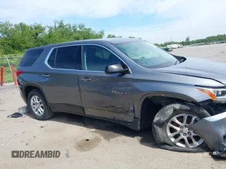 2020 Chevrolet Traverse LS with VIN 1GNERFKW1LJ189439, listed as a IAAI auction lot 42160909 with 102,583 mi miles and . Bid and sale history available at DreamBid. Image 13.