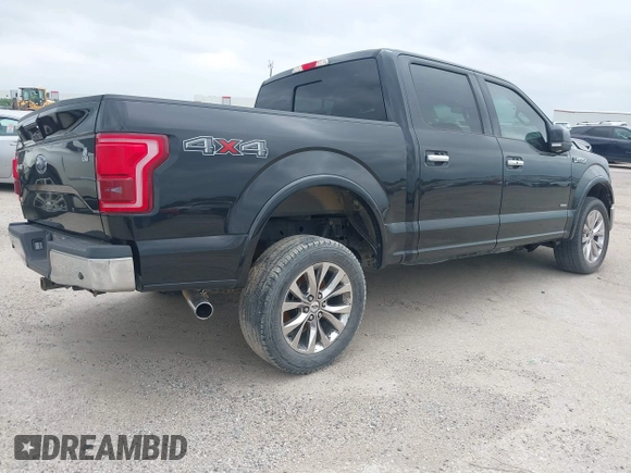 2016 Ford F-150 XLT with VIN 1FTEW1EG3GKD51340, listed as a IAAI auction lot 41689959 with 166,725 mi miles. Bid and sale history available at carsss.com. Image 4.