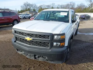 2014 Chevrolet Silverado 1500 Work Truck with VIN 1GCRCPEH1EZ128773, listed as a IAAI auction lot 41429367 with 136,459 mi miles. Bid and sale history available at carsss.com. Image 2.