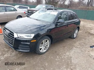 2017 Audi Q3 Premium with VIN WA1ECCFS5HR016753, listed as a IAAI auction lot 41630346 with 77,476 mi miles. Bid and sale history available at carsss.com. Image 17.