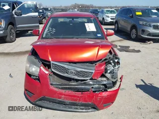2011 Kia Rio LX with VIN KNADH4A34B6848891, listed as a IAAI auction lot 41678155 with 152,021 mi miles. Bid and sale history available at carsss.com. Image 11.