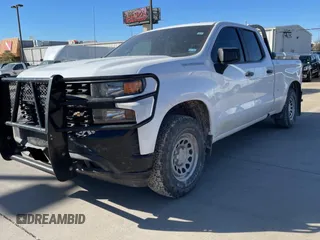 2021 Chevrolet Silverado 1500 Work Truck with VIN 1GCRYAEF8MZ346611, listed as a Copart auction lot 42602635 with 103,148 mi miles and Clean Title. Bid and sale history available at DreamBid. Image 2.