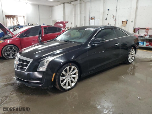 2017 Cadillac ATS Coupe RWD with VIN 1G6AA1RX2H0165084, listed as a Copart auction lot 79141304 with 102,620 mi miles and Clean Title. Bid and sale history available at carsss.com. Image 1.