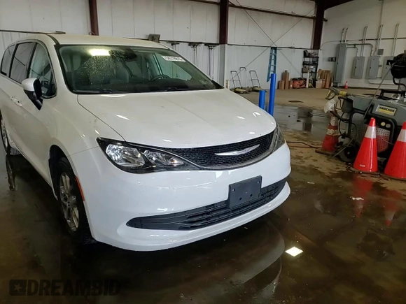 2017 Chrysler Pacifica Touring with VIN 2C4RC1DG3HR621200, listed as a Copart auction lot 54219815 with 98,387 mi miles and Salvage Title. Bid and sale history available at DreamBid. Image 14.