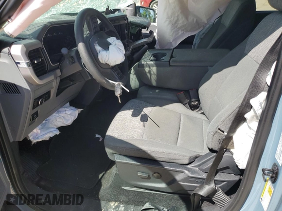 2023 Ford F-150 XL with VIN 1FTEW1C84PKD23395, listed as a Copart auction lot 51979205 with 43,001 mi miles and Non repairable. Bid and sale history available at DreamBid. Image 7.