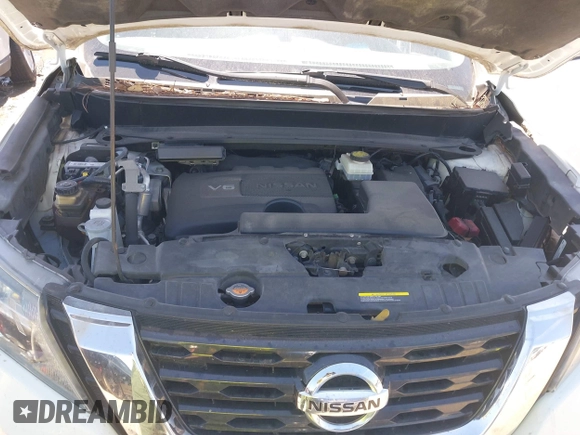 2017 Nissan Pathfinder SV with VIN 5N1DR2MM2HC689187, listed as a IAAI auction lot 41737686 with 103,024 mi miles and . Bid and sale history available at DreamBid. Image 10.