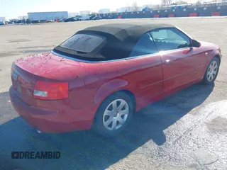 2005 Audi A4 3.0L with VIN WAUDT48HX5K003992, listed as a IAAI auction lot 41457976 with 129,271 mi miles. Bid and sale history available at carsss.com. Image 4.