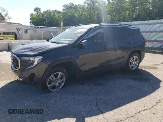 2019 GMC Terrain SLE z VIN 3GKALMEVXKL117425, wystawiony jako Copart lot #57951545 z przebiegiem 72 957 mil mil oraz Szkoda całkowita • Salvage title. Historia ofert i sprzedaży dostępna na DreamBid. Obrazek 1.