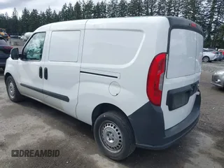 2018 Ram ProMaster City Cargo Van Tradesman with VIN ZFBERFAB5J6K35252, listed as a IAAI auction lot 41745960 with 108,100 mi miles. Bid and sale history available at carsss.com. Image 3.