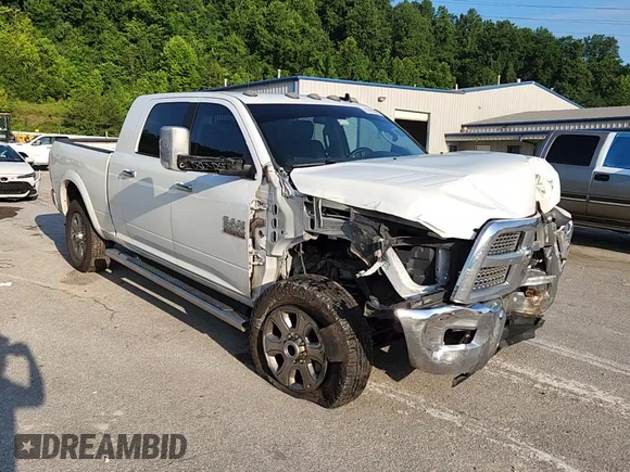 2017 Ram 2500 Laramie with VIN 3C6UR5NJ8HG737905, listed as a Copart auction lot 63763595 with 299,802 mi miles and Salvage title. Bid and sale history available at DreamBid. Image 14.