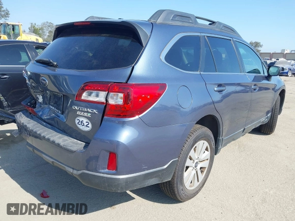 2015 Subaru Outback Premium with VIN 4S4BSACC5F3280676, listed as a IAAI auction lot 42354143 with 107,089 mi miles and . Bid and sale history available at DreamBid. Image 4.