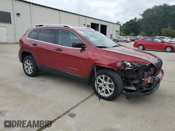 2016 Jeep Cherokee Latitude with VIN 1C4PJLCS9GW233442, listed as a Copart auction lot 71575544 with 220,174 mi miles and Salvage Title. Bid and sale history available at carsss.com. Image 4.