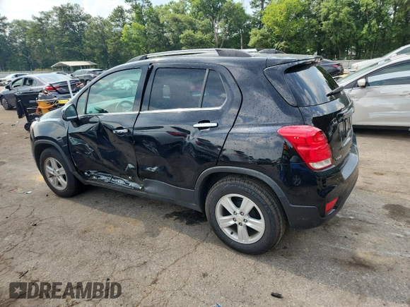 2020 Chevrolet Trax LT with VIN KL7CJLSB3LB057809, listed as a Copart auction lot 61795535 with 42,268 mi miles and Salvage title. Bid and sale history available at DreamBid. Image 2.