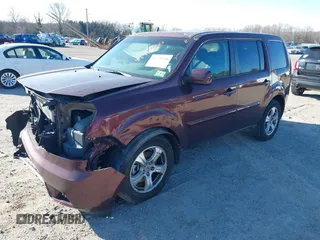 2013 Honda Pilot EX-L with VIN 5FNYF4H50DB030373, listed as a IAAI auction lot 41719230 with 1 mi miles. Bid and sale history available at carsss.com. Image 16.