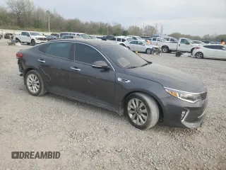 2018 Kia Optima LX with VIN 5XXGT4L34JG243460, listed as a Copart auction lot 49686945 with 136,404 mi miles and Salvage Title. Bid and sale history available at DreamBid. Image 4.