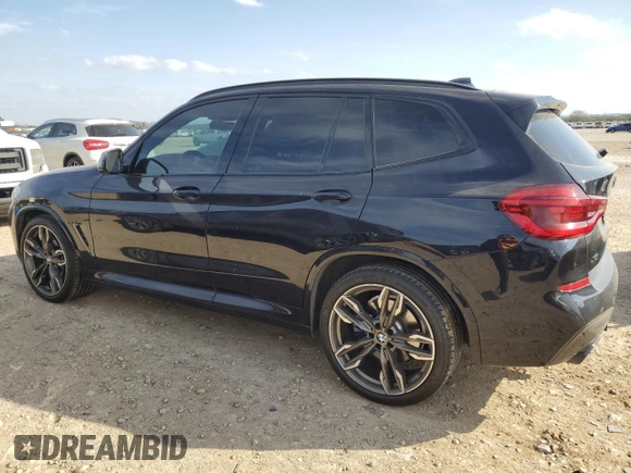 2019 BMW X3 M40i with VIN 5UXTS3C54K0Z05732, listed as a Copart auction lot 45658765 with 103,357 mi miles and Salvage Title. Bid and sale history available at DreamBid. Image 2.