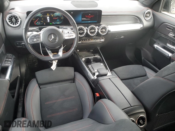 2023 Mercedes-Benz EQB 300 z VIN W1N9M0KB4PN060878, wystawiony jako Copart lot #89398875 z przebiegiem 8517 mil mil oraz Szkody całkowita. Historia ofert i sprzedaży dostępna na DreamBid. Obrazek 8.