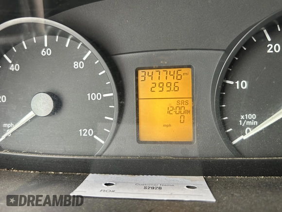 2012 Mercedes-Benz Sprinter Cargo Cargo with VIN WD3PE8CB8C5676919, listed as a IAAI auction lot 42101187 with 347,746 mi miles and . Bid and sale history available at carsss.com. Image 7.