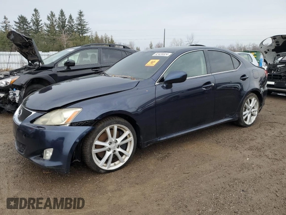 2006 Lexus IS 350 with VIN JTHBE262965000071, listed as a Copart auction lot 82420324 with 203,383 mi miles and Clean title. Bid and sale history available at DreamBid. Image 1.