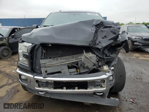 2015 Ford F-150 XLT with VIN 1FTFX1EF5FFA12515, listed as a Copart auction lot 57848305 with 208,130 mi miles and Clean title. Bid and sale history available at DreamBid. Image 5.