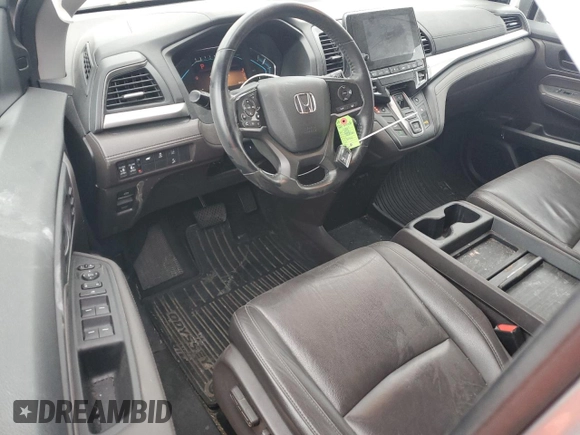 2019 Honda Odyssey EX-L z VIN 5FNRL6H73KB121127, wystawiony jako Copart lot #53118835 z przebiegiem 87 261 mil mil oraz Szkoda całkowita • Salvage title. Historia ofert i sprzedaży dostępna na DreamBid. Obrazek 8.