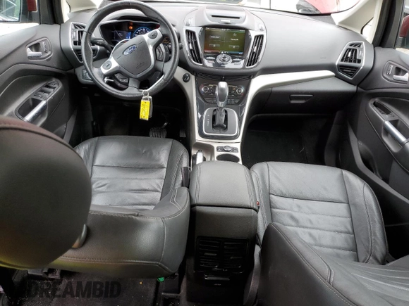 2013 Ford C-Max Energi SEL with VIN 1FADP5CU3DL522348, listed as a Copart auction lot 57094134 with 77,690 mi miles and Salvage Title. Bid and sale history available at carsss.com. Image 8.