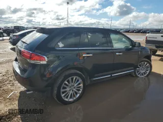2011 Lincoln MKX z VIN 2LMDJ6JK9BBJ05106, wystawiony jako Copart lot #54826325 z przebiegiem 189 687 mil mil oraz Szkoda całkowita • Salvage title. Historia ofert i sprzedaży dostępna na DreamBid. Obrazek 3.